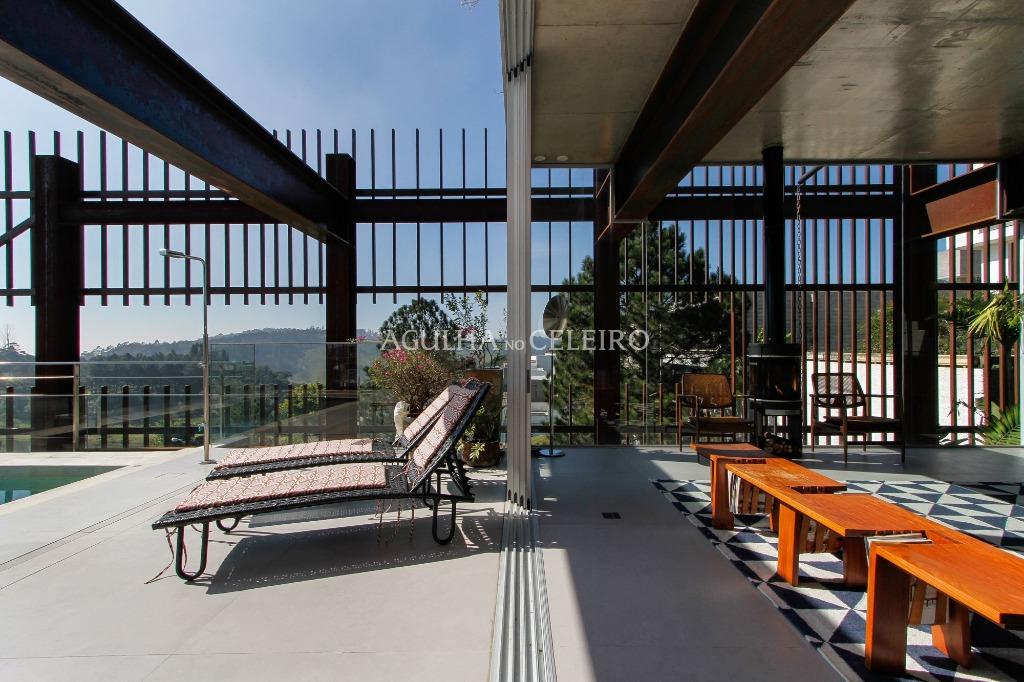 Venda/Aldeia da Serra: casa incrível com projeto premiado – CA0166