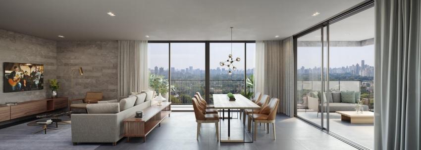Venda/Vila Madalena: Uma vista privilegiada! – AP6793 - Living