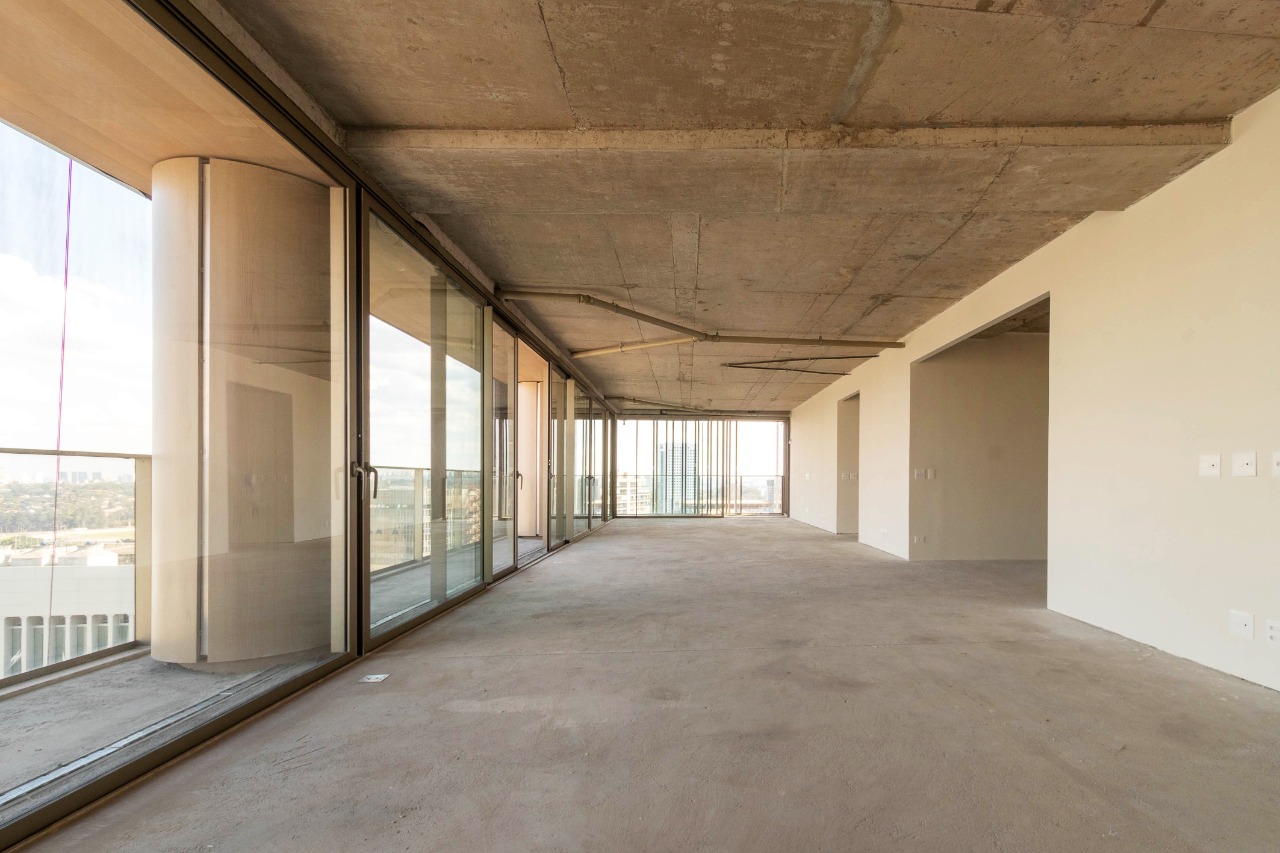 Apartamento novo em Pinheiros, em andar alto e com uma vista livre e espetacular. – 14210