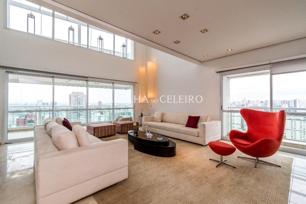 Locação/Pinheiros: cobertura com vista panorâmica – CO0042