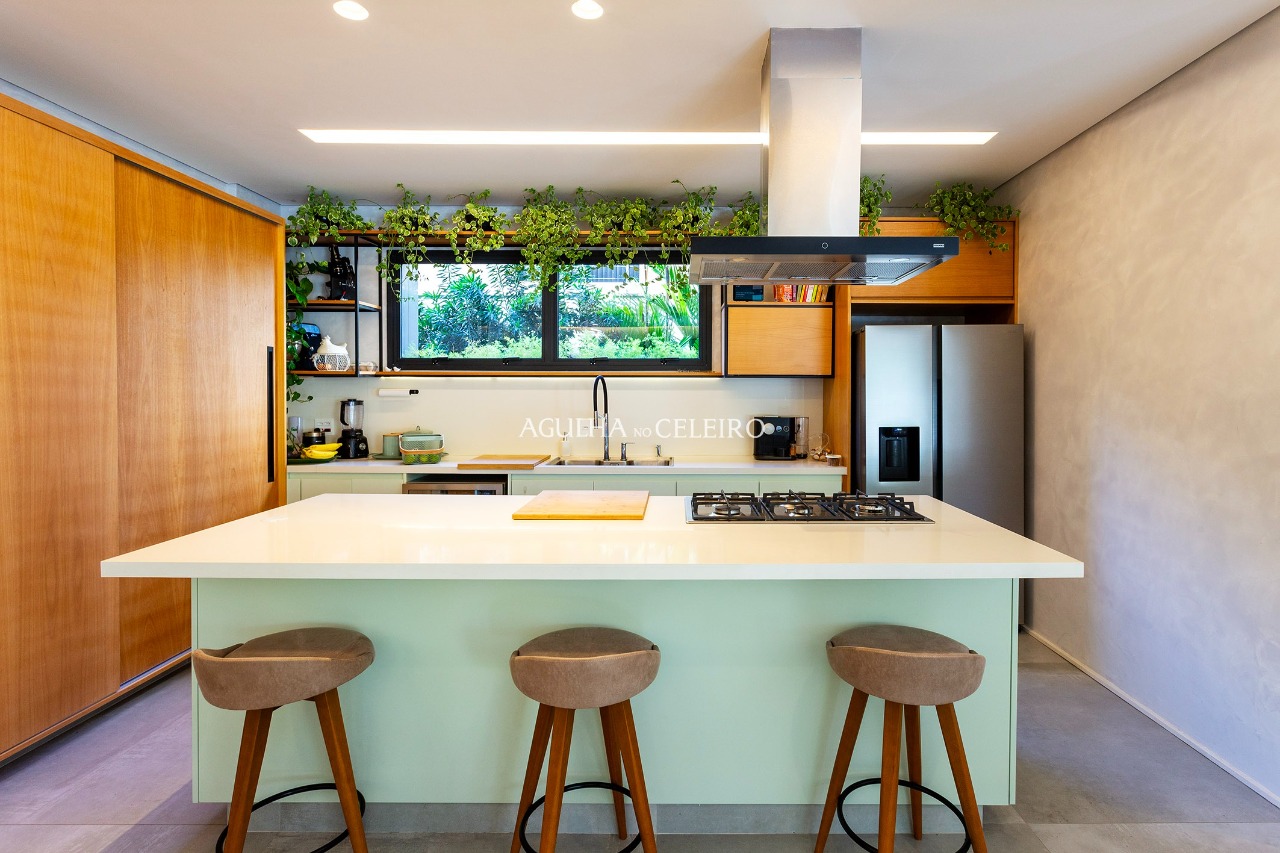 Casa de condomínio espetacular com piscina, rooftop e totalmente mobiliada no Brooklin – CA0780 - _MG_5150