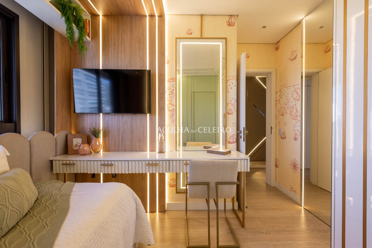 Apartamento novo e maravilhoso com vista incrível à venda em Moema. – 16374