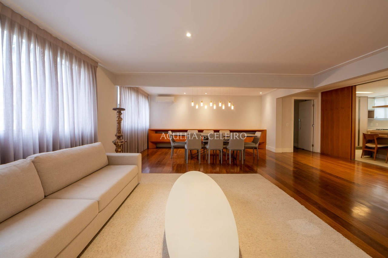 Apartamento mobiliado com localização excelente para locação no Itaim Bibi. – 17391