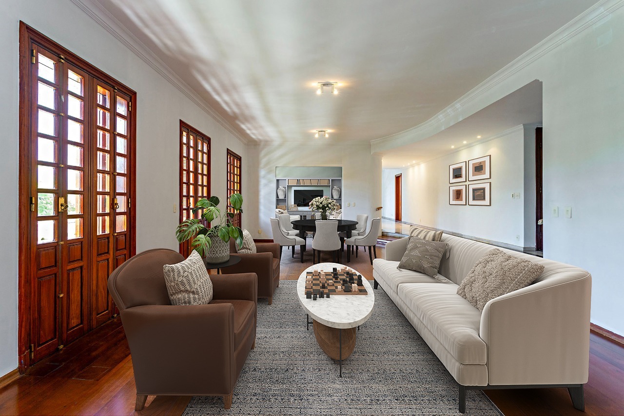 Apartamento único e acolhedor em prédio cobiçado. – 12592