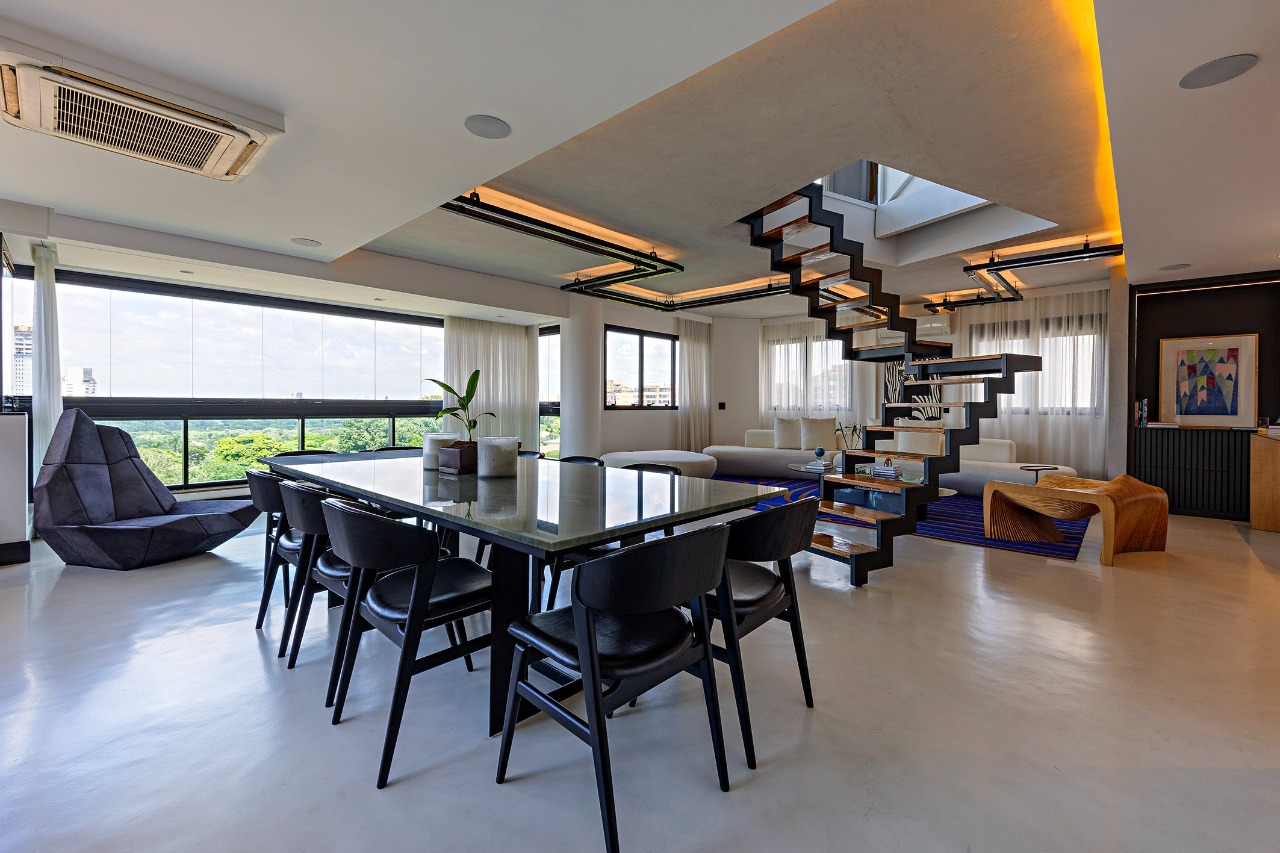 Cobertura duplex contemporânea com vista panorâmica e espaço gourmet. – CO0596 - _RAF6963