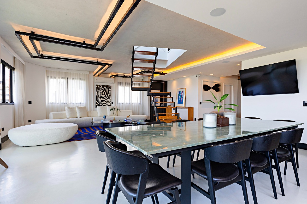 Cobertura duplex contemporânea com vista panorâmica e espaço gourmet. – CO0596 - _RAF7026