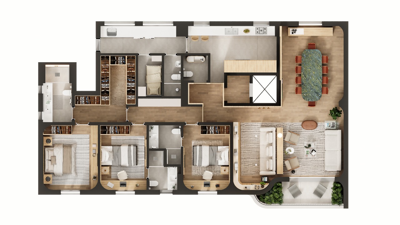 Um verdadeiro achado no Jardim Europa com 198 m² – 12984