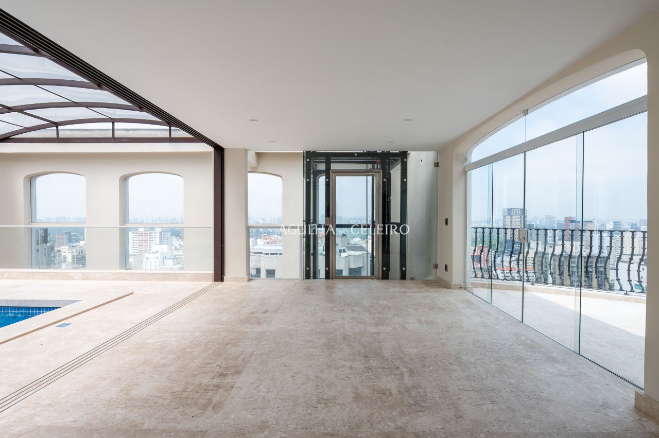 Cobertura com piscina e vista skyline à venda no Jardim América – 12898