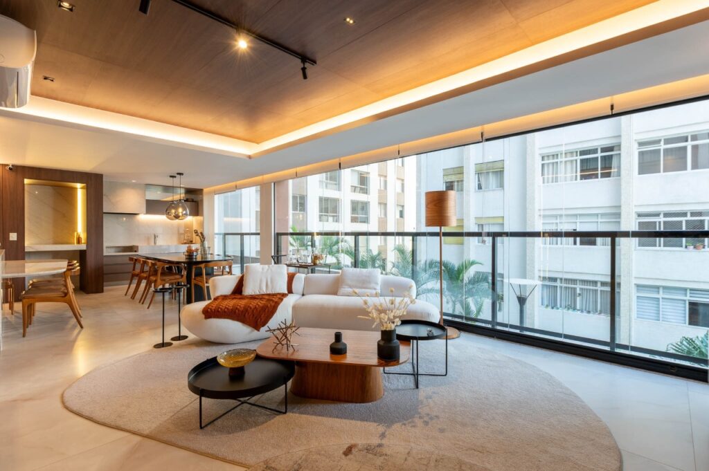 Jardim Paulista: 3 Suítes Decoradas com Móveis de Design – 21969