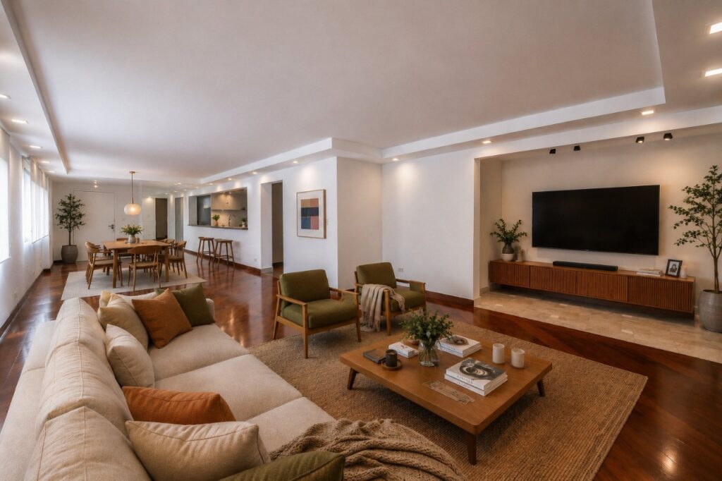 Apartamento iluminado, com vida a pé e localização rara, para viver no coração dos Jardins. – 21604