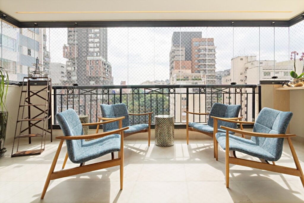 Apartamento com churrasqueira em condominio cobiçado no Jardim América – 22208