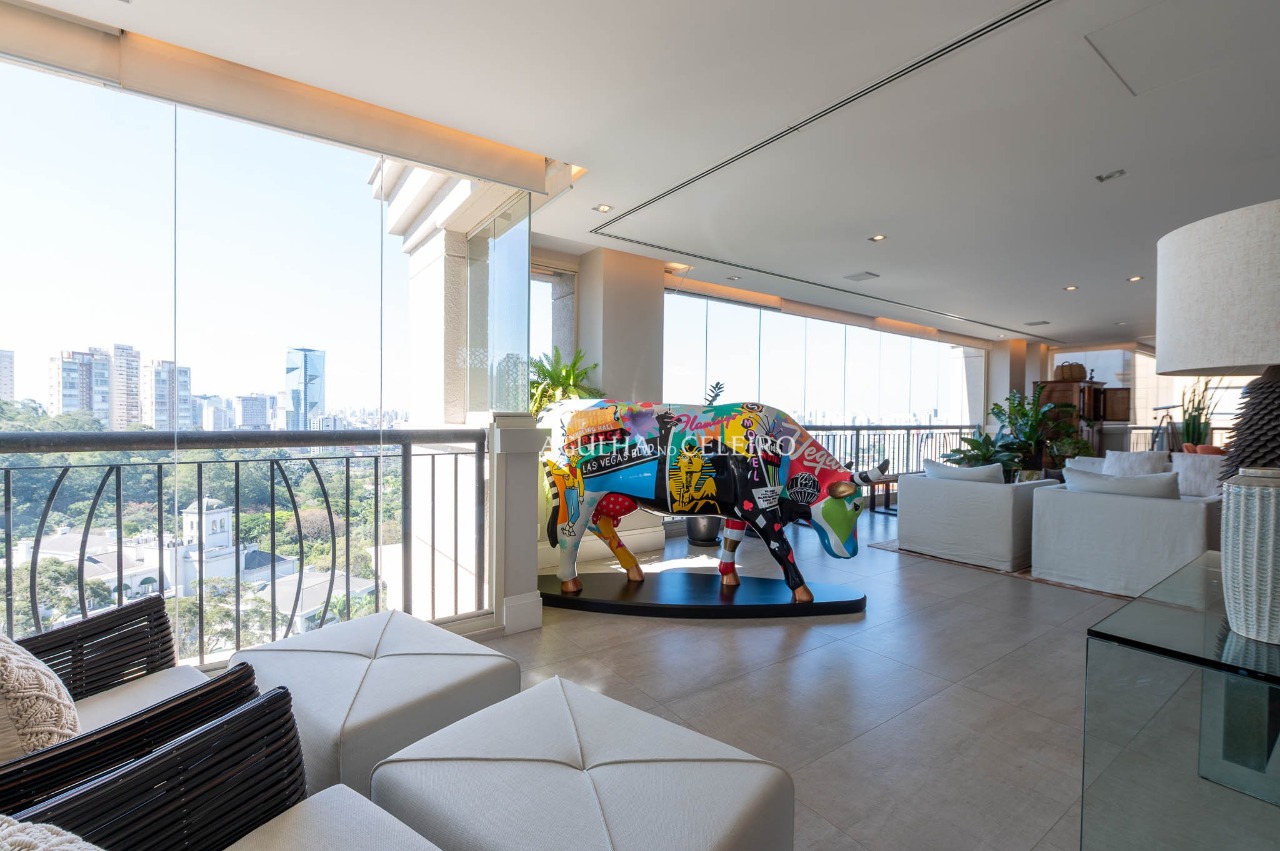 Apartamento de 607 m² com vista privilegiada para o Palácio Tangará – 22503