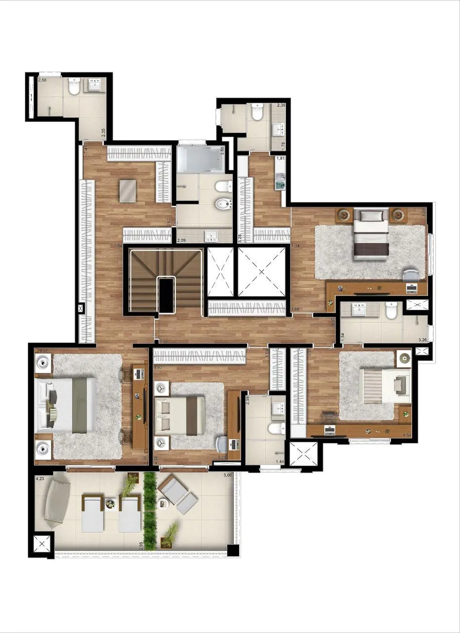 Venda/Vila Mariana: Cobertura novo com excelente planta! – CO0553
