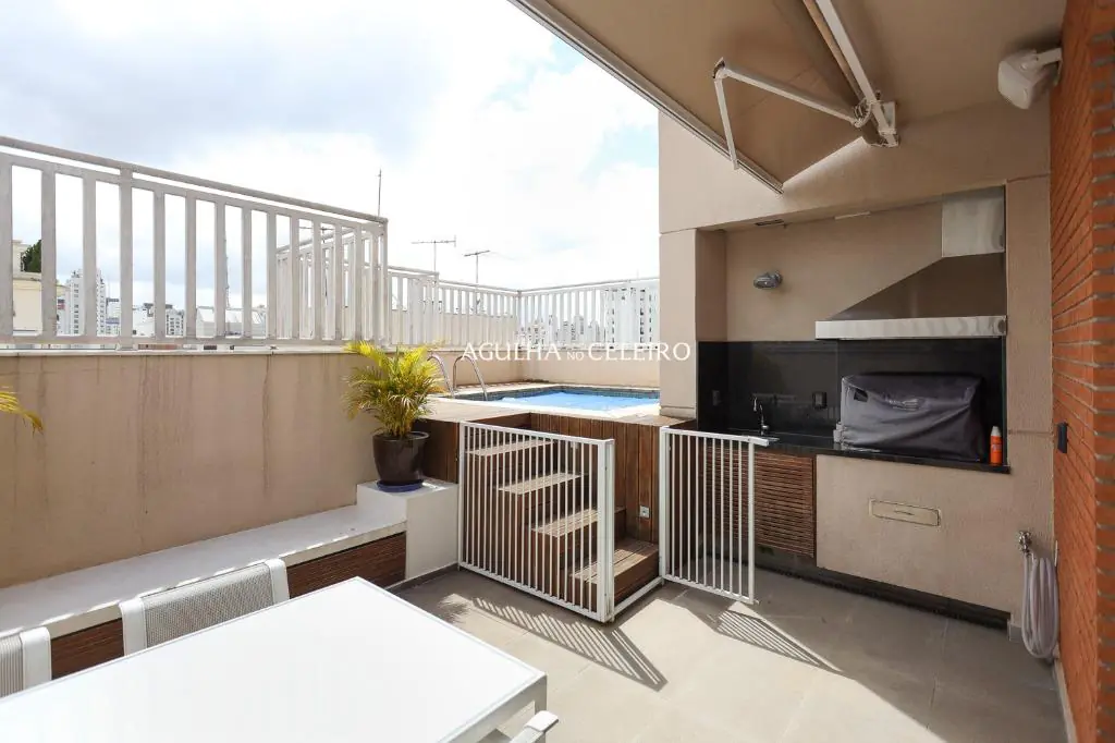 Venda/Jardim Paulista: Cobertura com vista incrível em prédio moderno – CO0685