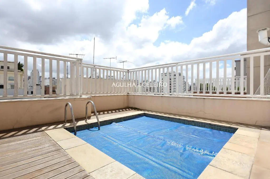 Venda/Jardim Paulista: Cobertura com vista incrível em prédio moderno – CO0685