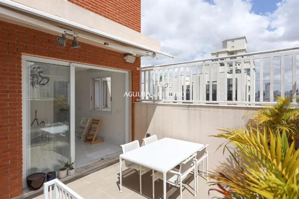 Venda/Jardim Paulista: Cobertura com vista incrível em prédio moderno – CO0685