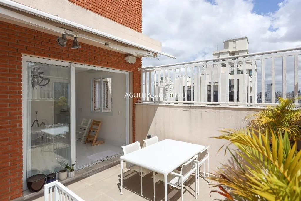 Venda/Jardim Paulista: Cobertura com vista incrível em prédio moderno – CO0685