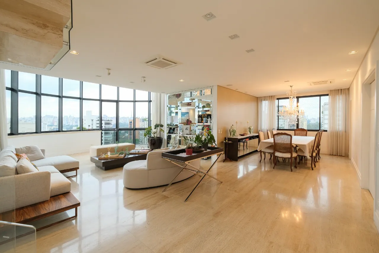 Cobertura com piscina e vista maravilhosa na Vila Nova Conceição – 10091