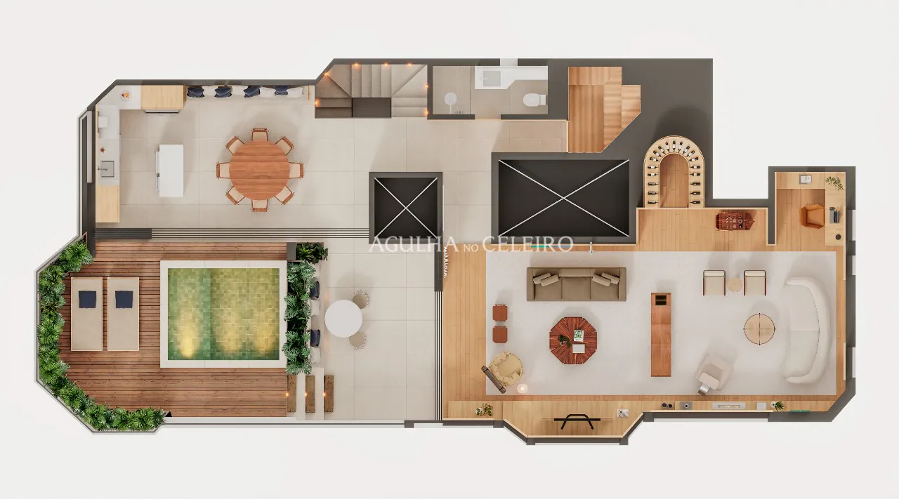 Um refúgio de aconchego e tranquilidade a poucos passos da Oscar Freire – CO0688 - 1. Piso Superior