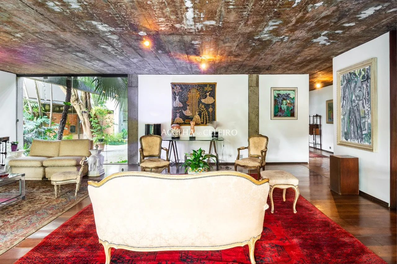 Casa com design robusto assinada por Carlos Bratke para venda ou locação no Jardim Guedala – 13371 - DSC_9538