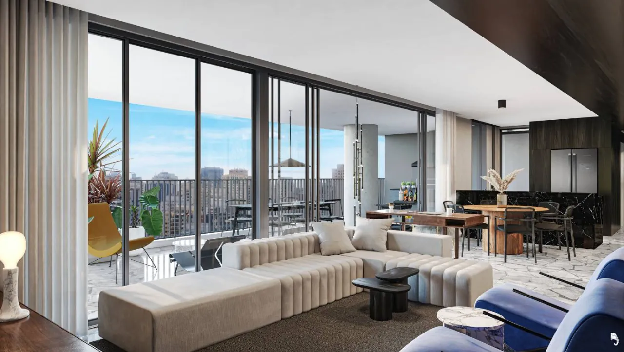 Venda/Pinheiros: “A conexão entre a vida moderna e o bem estar residencial” – 9725 - living ap 151m