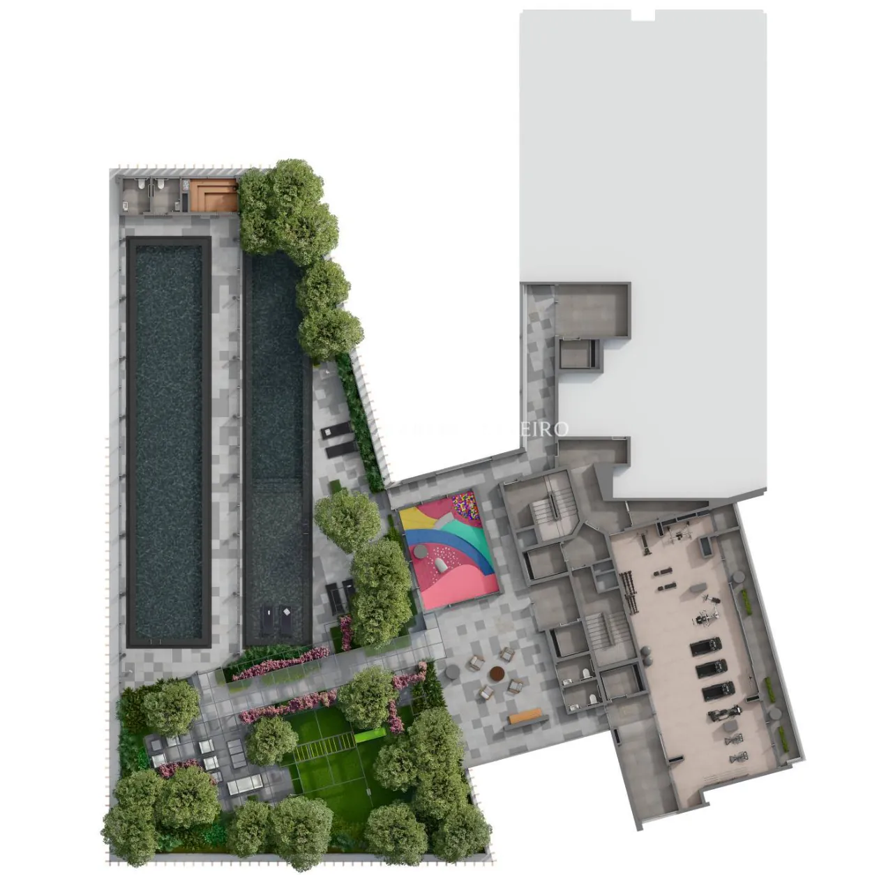 Venda/Pinheiros: “A conexão entre a vida moderna e o bem estar residencial” – 9725 - implantação lazer