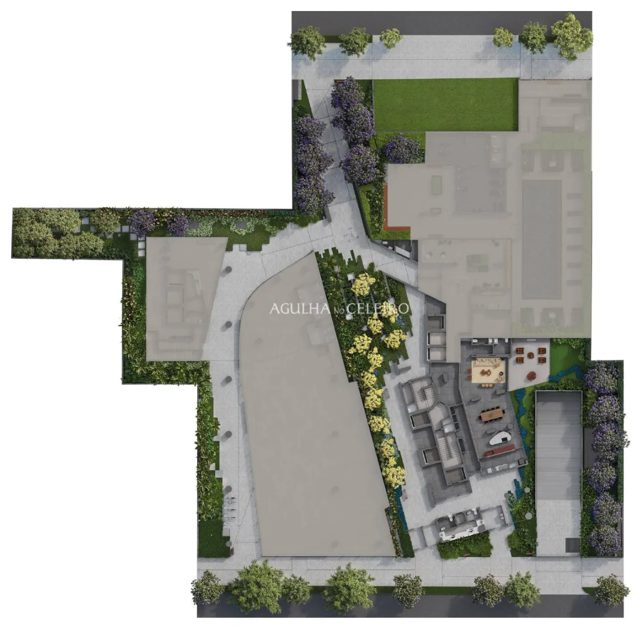 Venda/Pinheiros: “A conexão entre a vida moderna e o bem estar residencial” – 9725 - implantação terreo