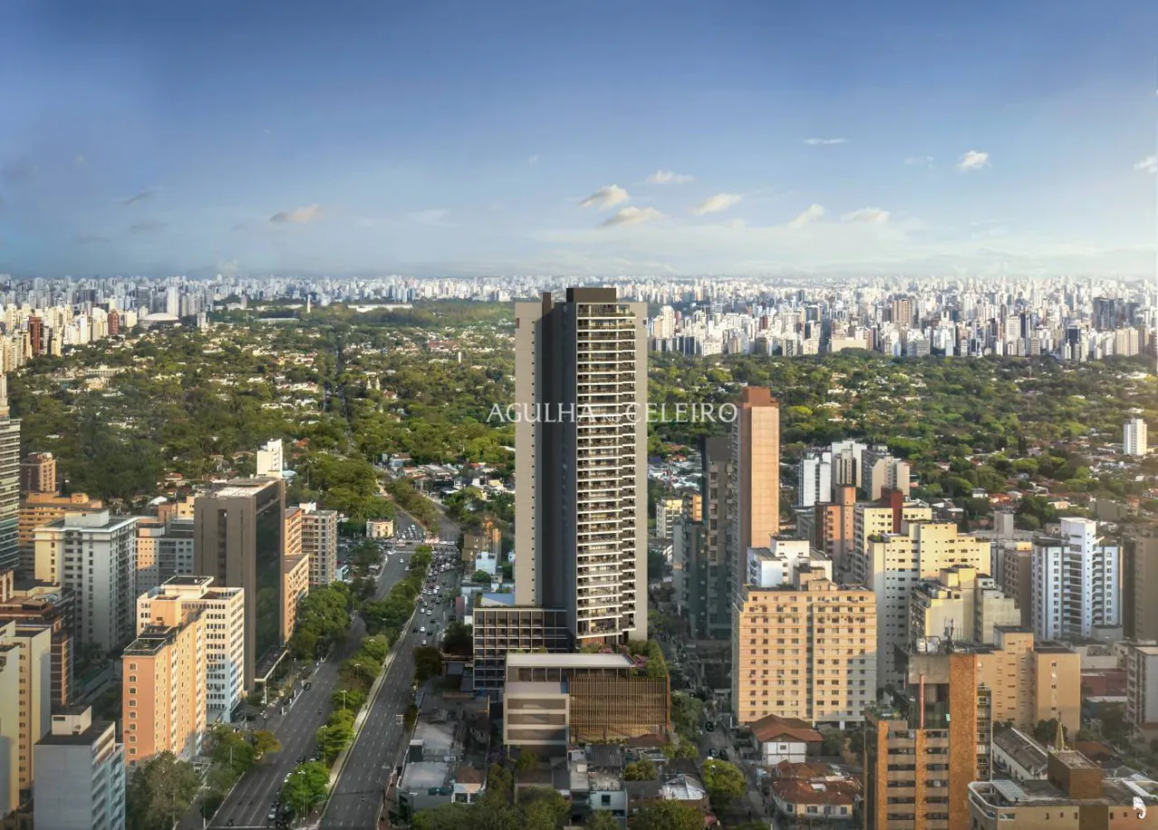 Venda/Pinheiros: “A conexão entre a vida moderna e o bem estar residencial” – 9725 - vista aérea