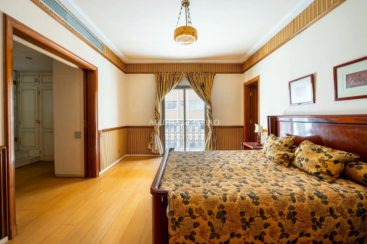 Condomínio elegante neo-clássico, com todo conforto e segurança no Jardim Paulista. – 13708