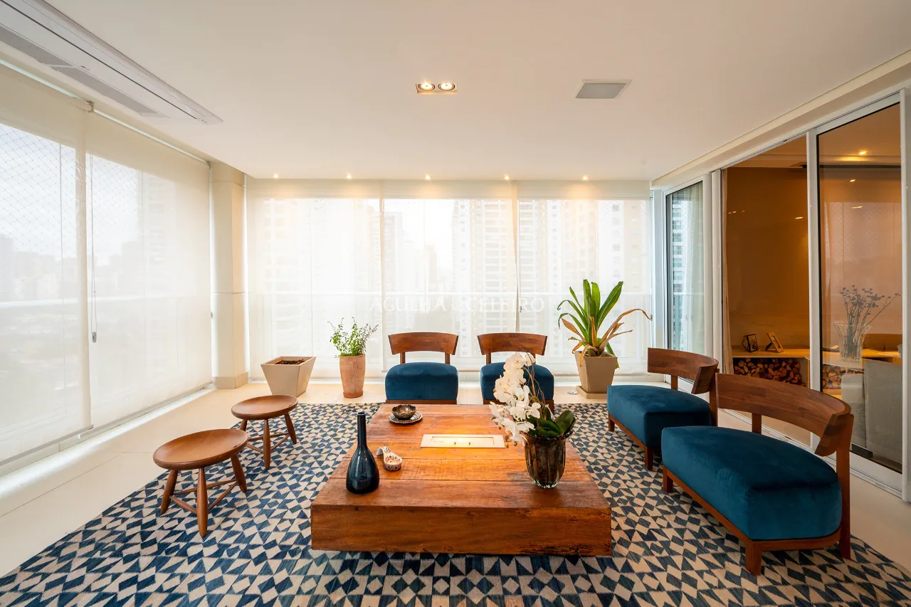 Apartamento em condomínio sofisticado e moderno à venda no Campo Belo. – 13722