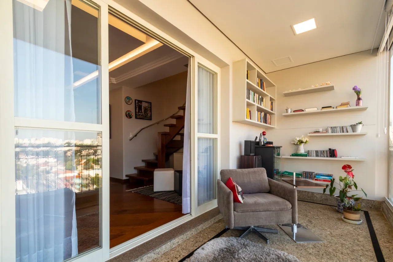 Cobertura duplex com piscina e espaço gourmet para venda em Moema. – 14855