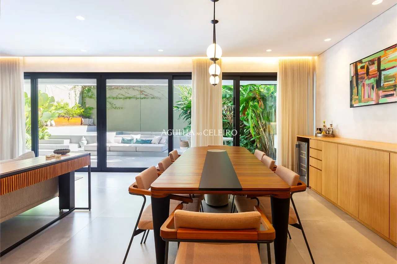 Casa de condomínio espetacular com piscina, rooftop e totalmente mobiliada no Brooklin – CA0780 - _MG_5137