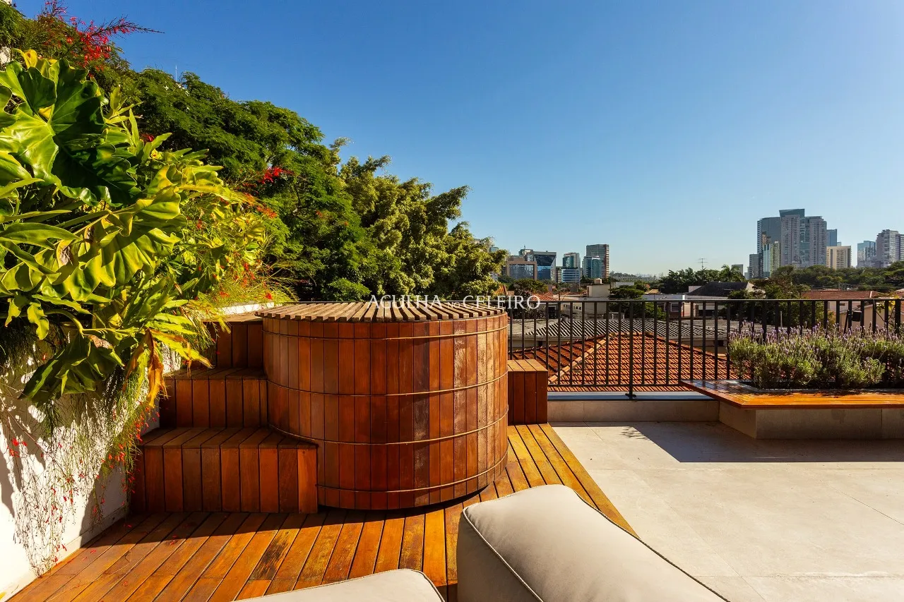 Casa de condomínio espetacular com piscina, rooftop e totalmente mobiliada no Brooklin – CA0780 - _MG_5000