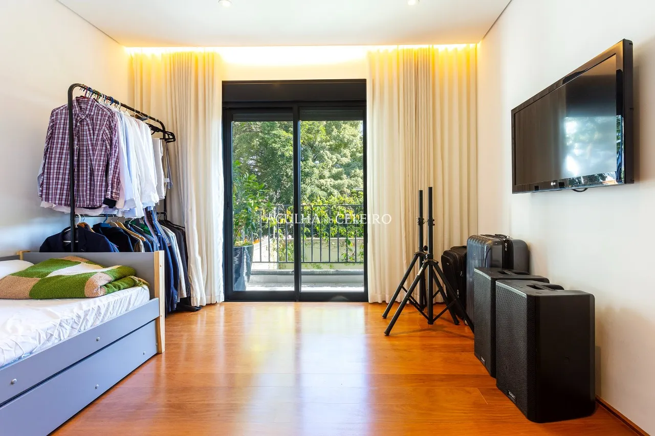 Casa de condomínio espetacular com piscina, rooftop e totalmente mobiliada no Brooklin – CA0780 - _MG_5041