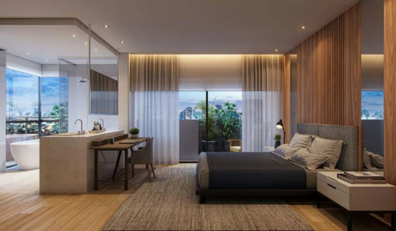 Cobertura com vista para o Parque Ibirapuera à venda em Moema. – 9616