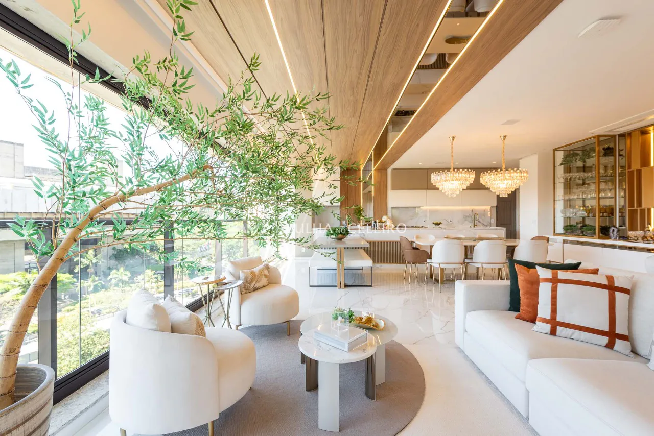 Apartamento novo e maravilhoso com vista incrível à venda em Moema. – 16374