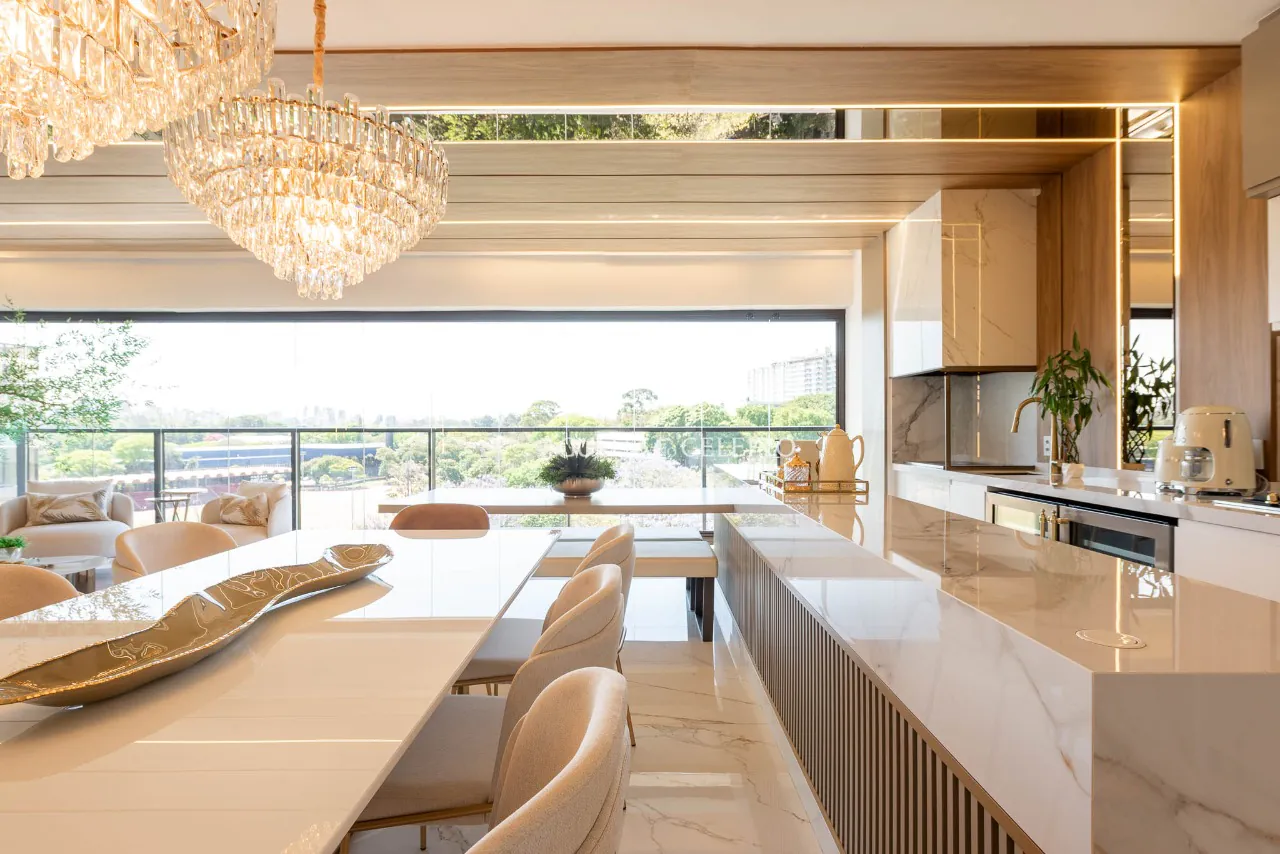 Apartamento novo e maravilhoso com vista incrível à venda em Moema. – 16374