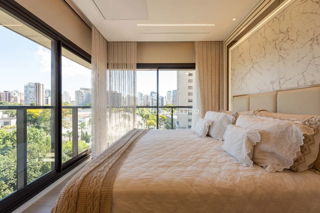 Apartamento novo e maravilhoso com vista incrível à venda em Moema. – 16374