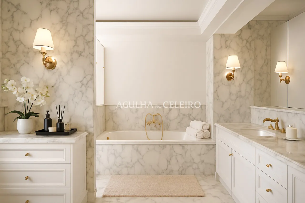 Casa em condomínio cobiçado, próximo ao Parque Ibirapuera. – 8760 - BANHEIRO-2