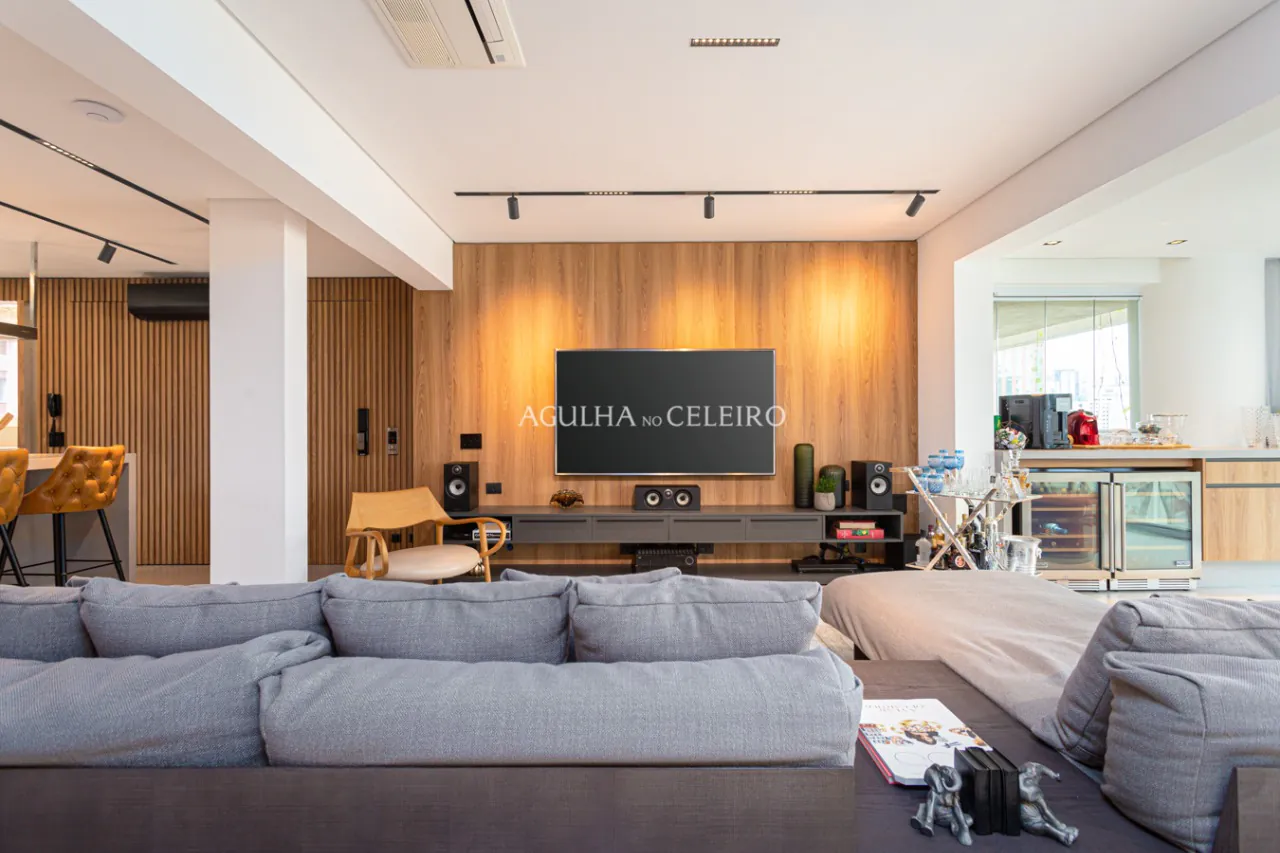 Apartamento impecável mobiliado e decorado á venda no Itaim Bibi. – 9158 - Sala-7