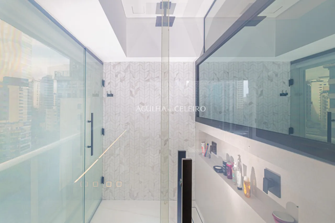 Apartamento impecável mobiliado e decorado á venda no Itaim Bibi. – 9158 - Quarto A Suite Master-10