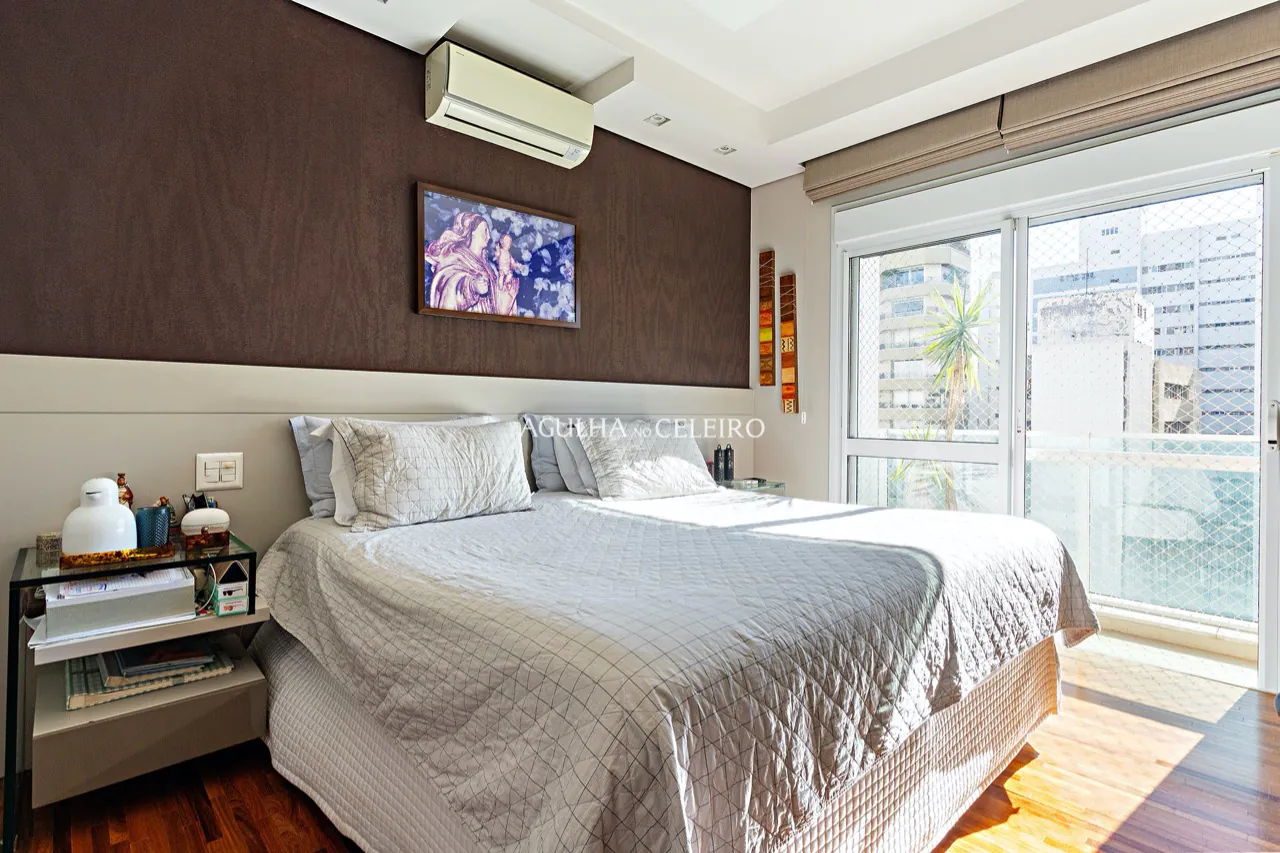 Apartamento com varanda gourmet e em prédio com lazer no Jardim Paulista. – 9737