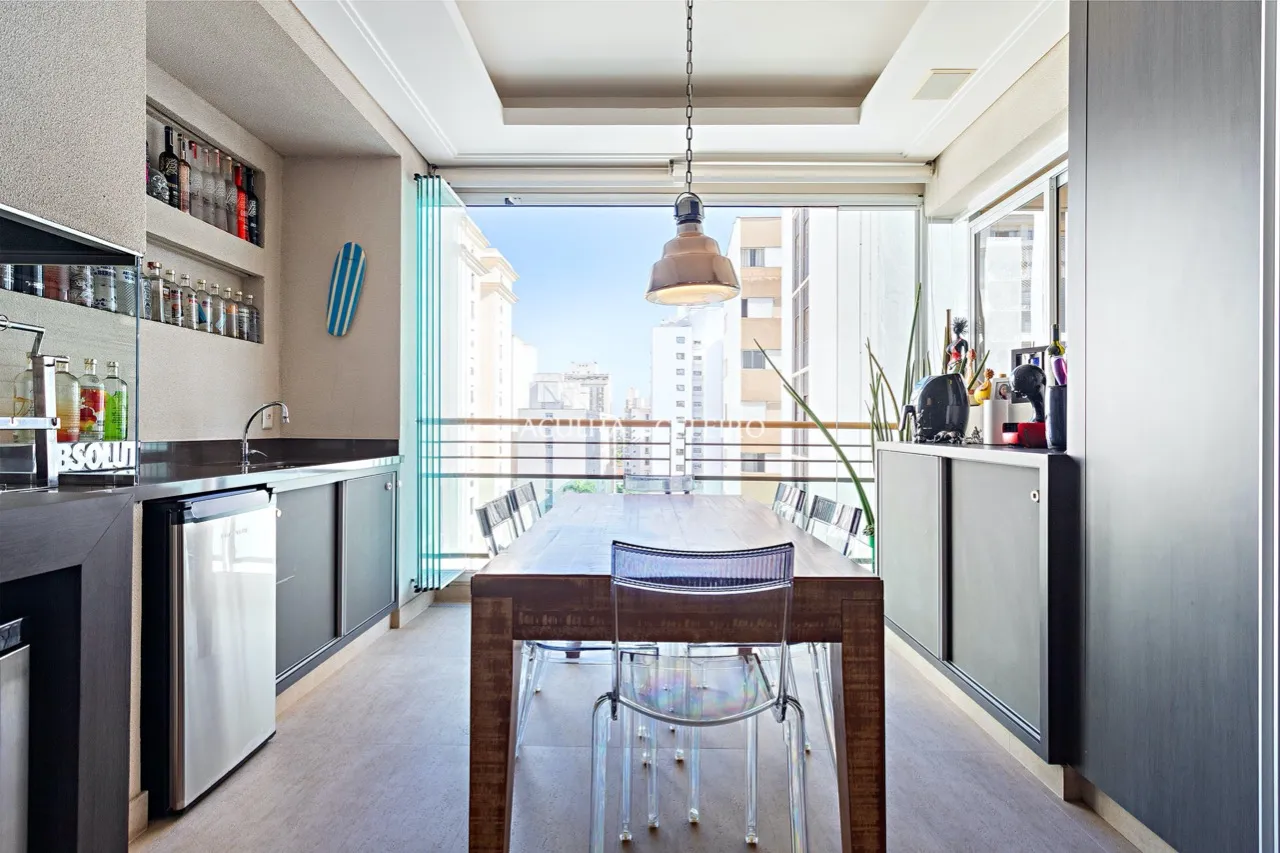 Apartamento com varanda gourmet e em prédio com lazer no Jardim Paulista. – 9737