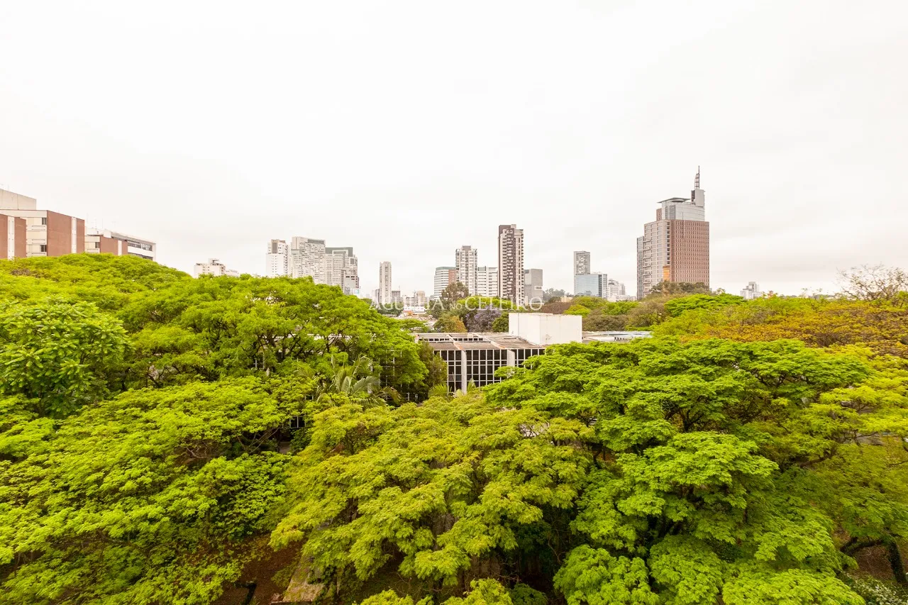 Apartamento à venda com vista para a copa das árvores em Pinheiros. – 10146