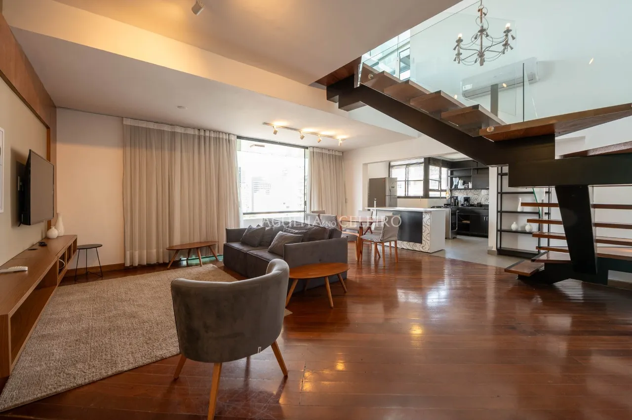Cobertura duplex moderna e aconchegante pronto para morar. – 17679