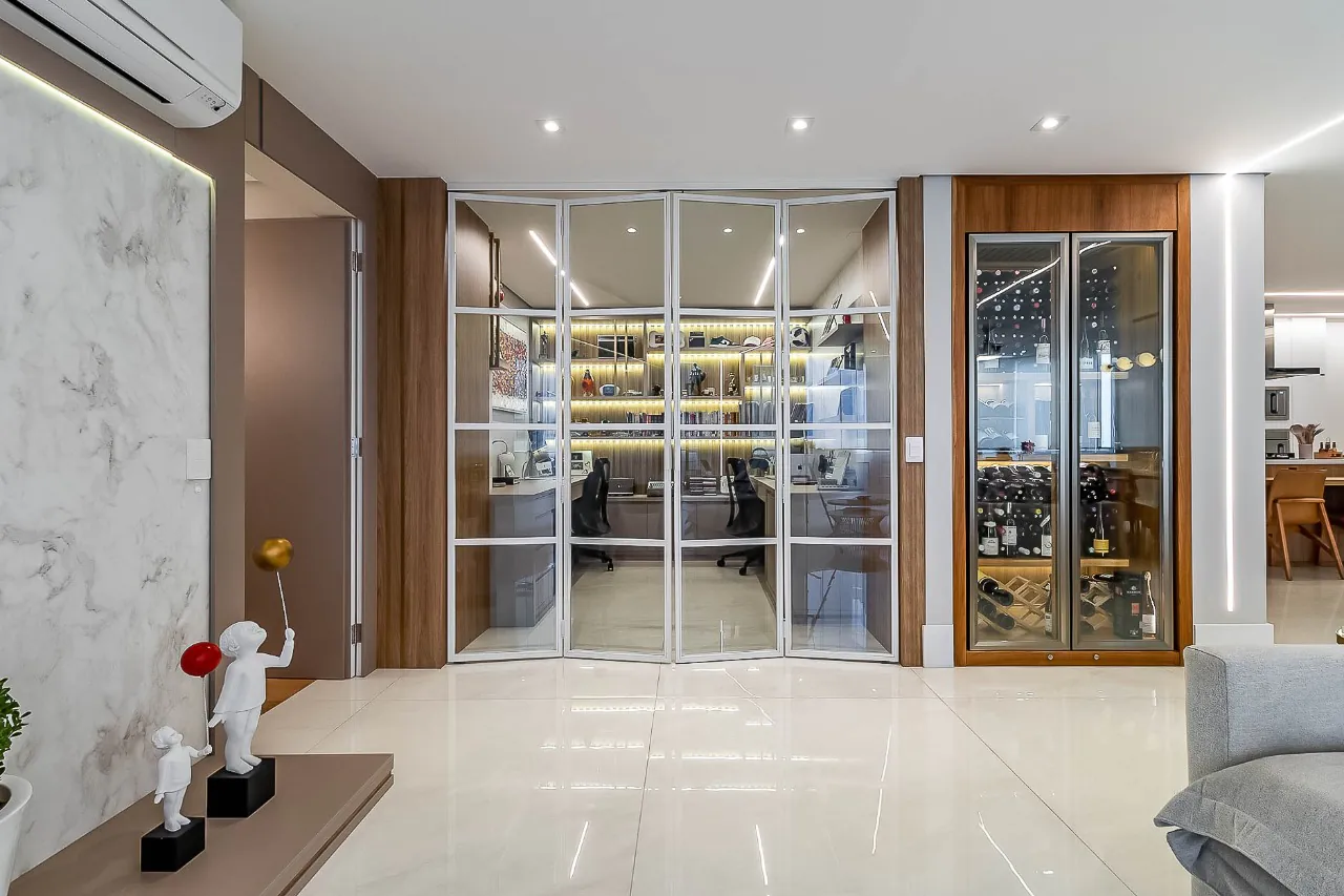 Apartamento com reforma clean, espaços abertos e uso de materiais nobres no Jardim Paulista. – 9272 - IMG_8765-HDR