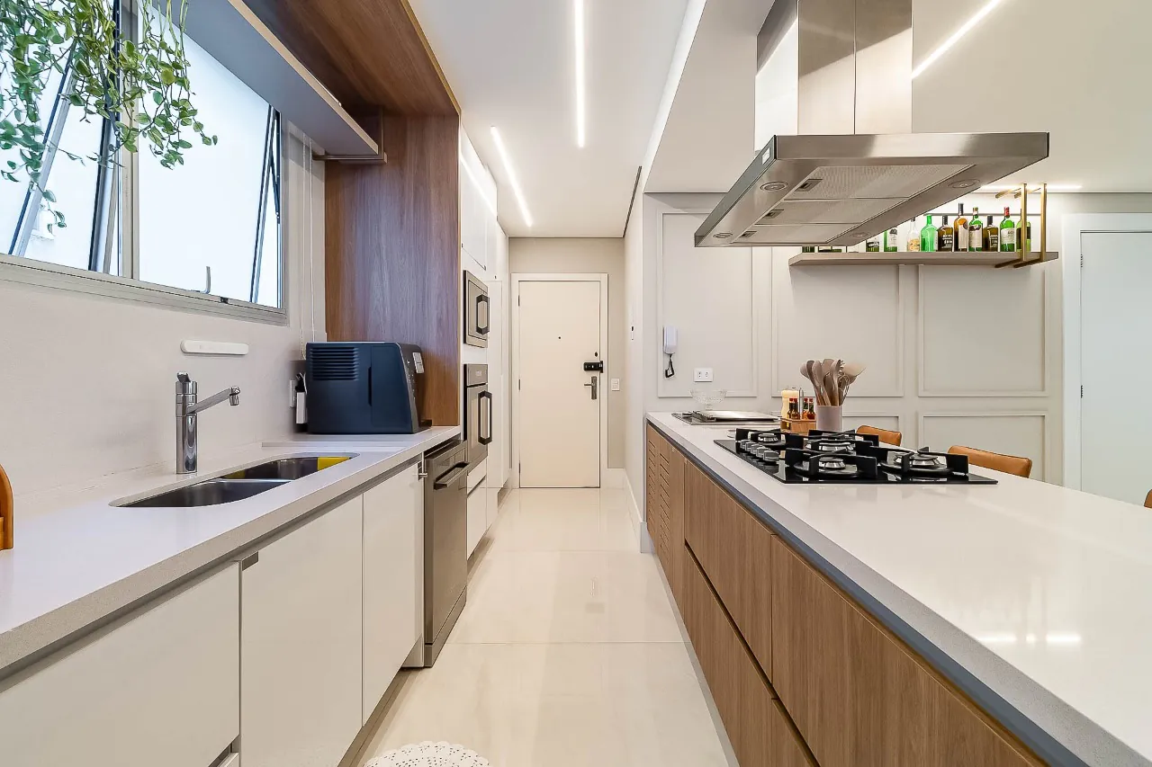 Apartamento com reforma clean, espaços abertos e uso de materiais nobres no Jardim Paulista. – 9272 - IMG_8747-HDR