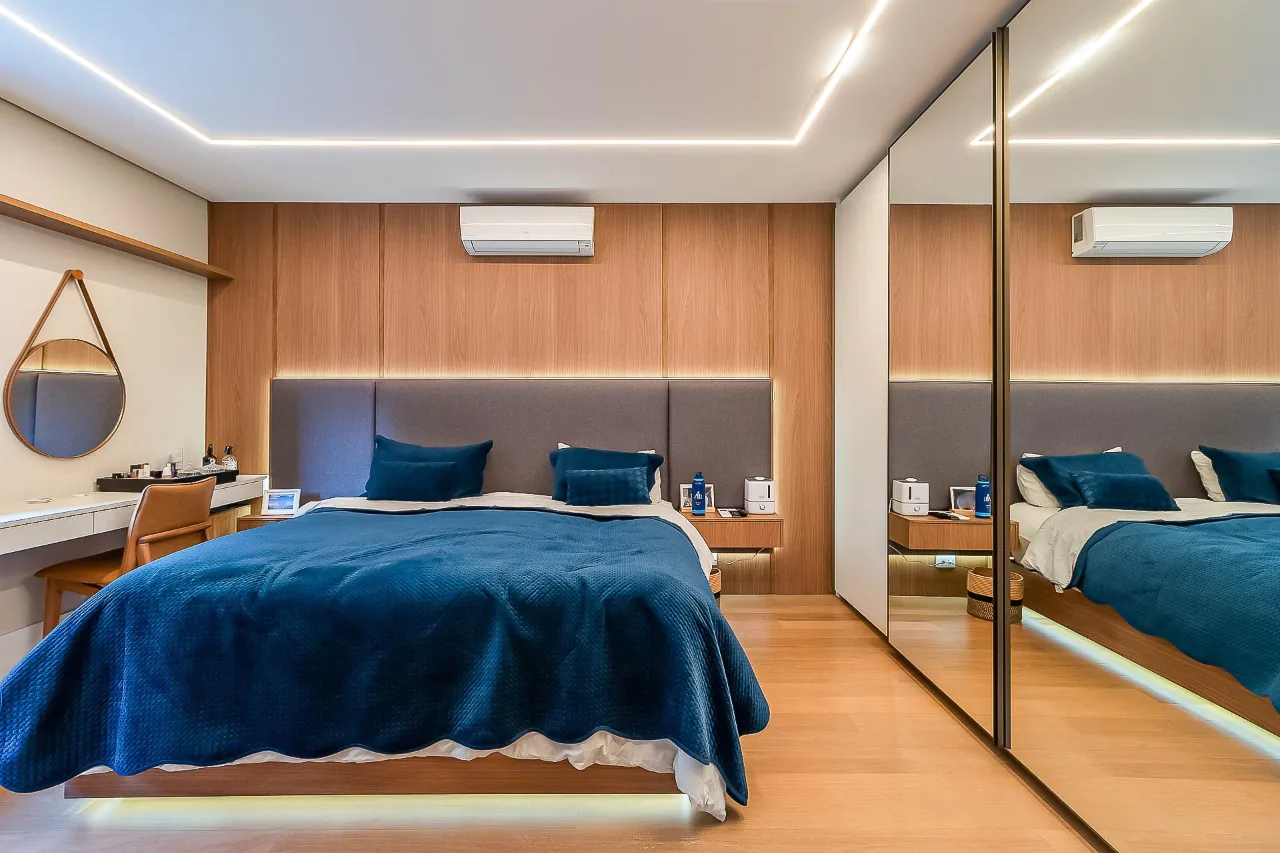 Apartamento com reforma clean, espaços abertos e uso de materiais nobres no Jardim Paulista. – 9272 - IMG_8843-HDR