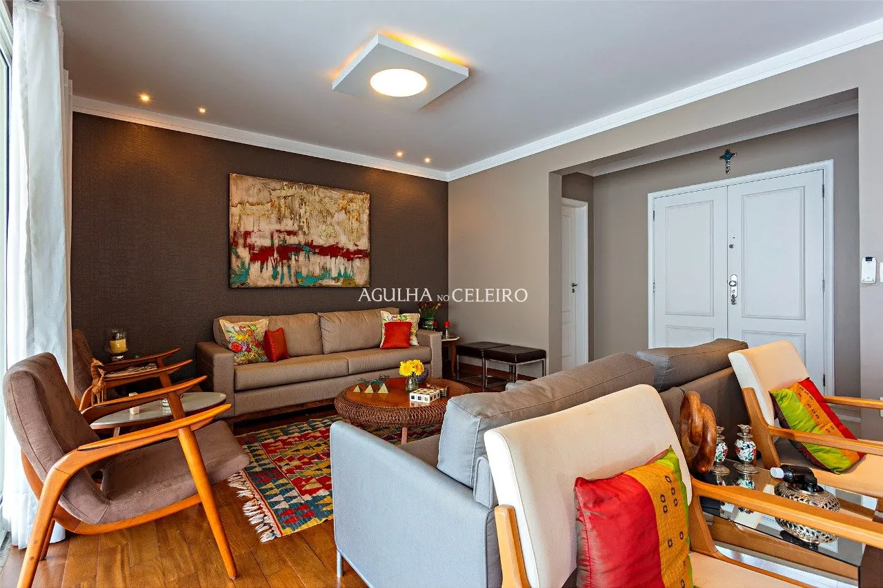 Apartamento com sacada à venda no Jardim Paulista. – 18123