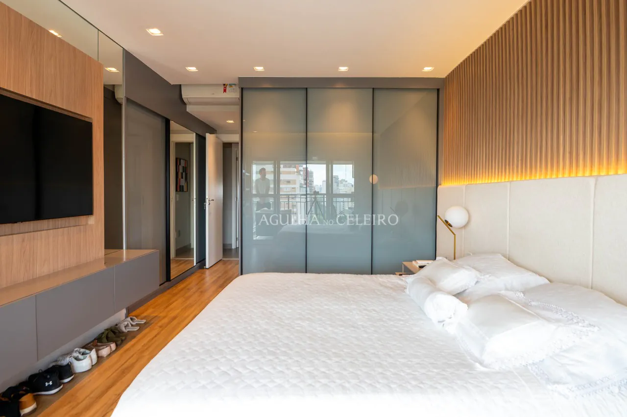 Apartamento maravilhoso com varanda gourmet à venda em Moema – 15575